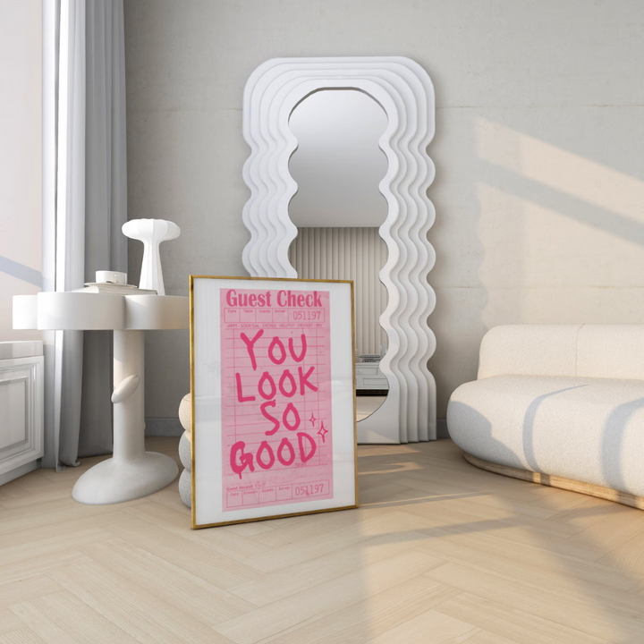 You Look So Good Canvas Poster