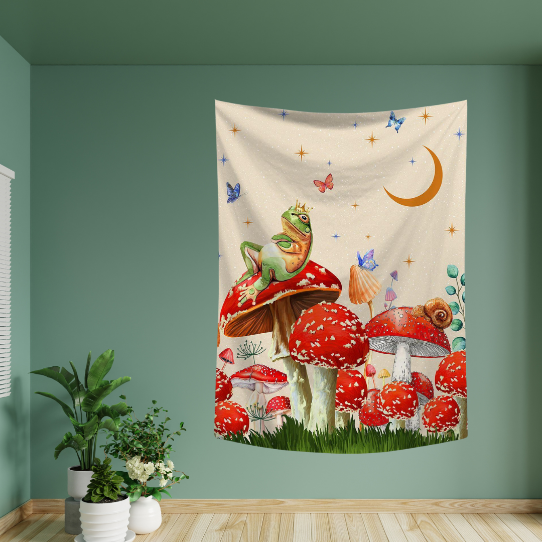 Mushroom King Tapestry