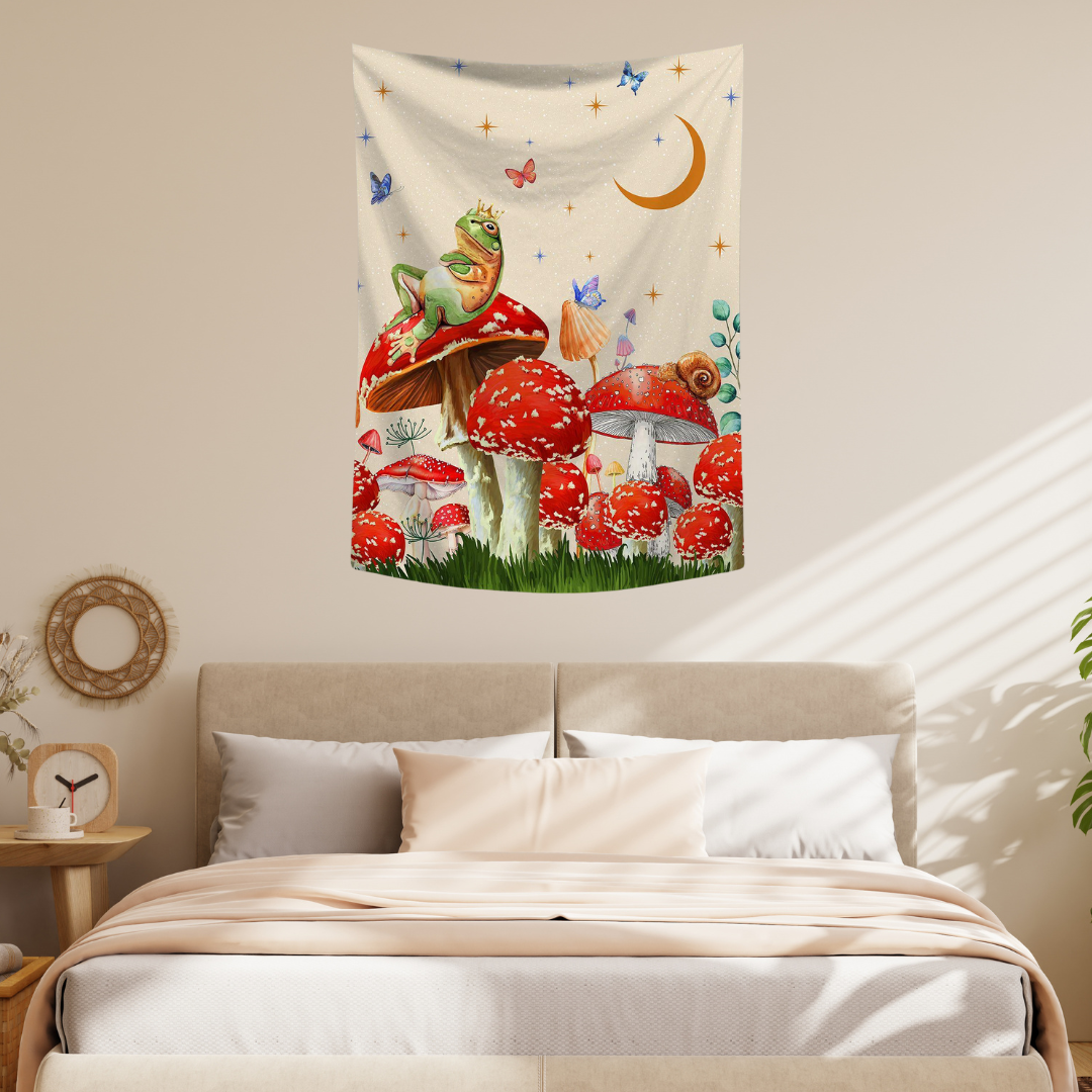 Mushroom King Tapestry