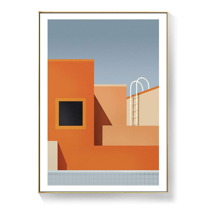 Arches & Color Canvas Posters