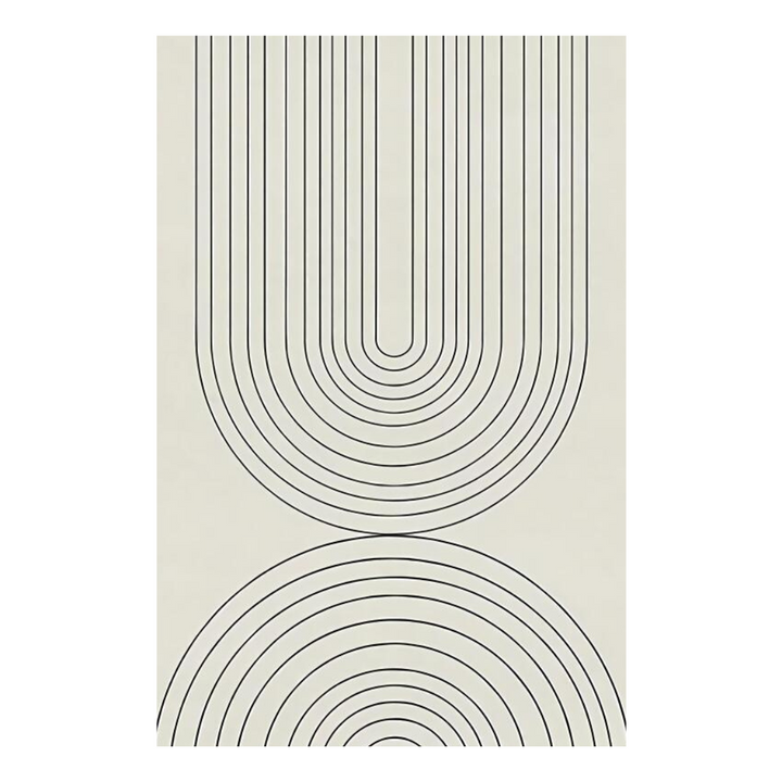 Abstract Curves Canvas Posters