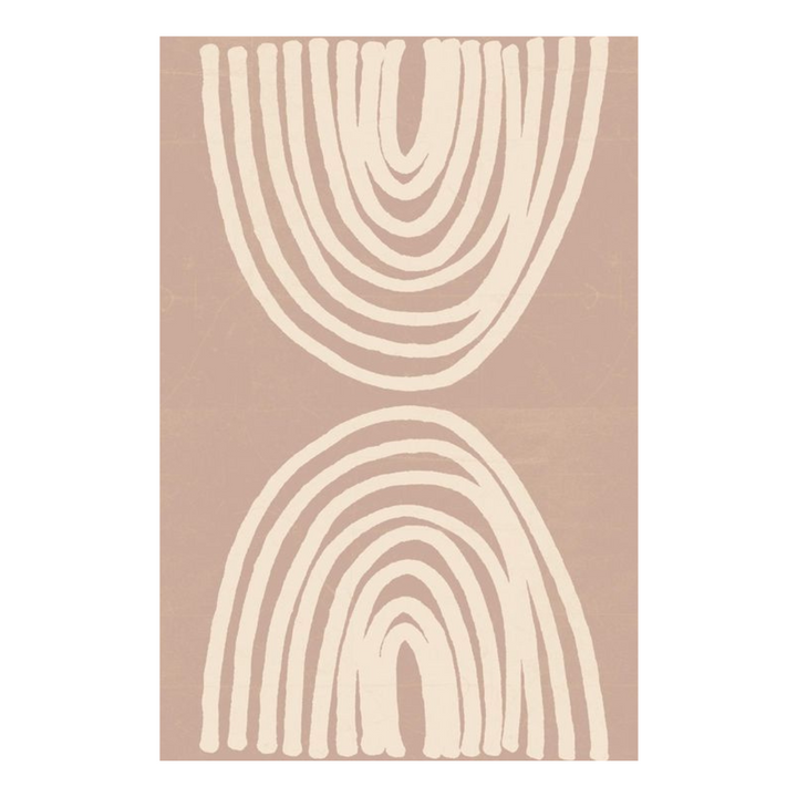 Abstract Curves Canvas Posters