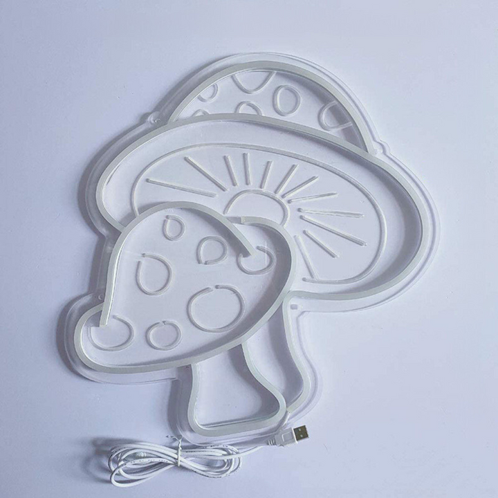 Mushroom Neon Light