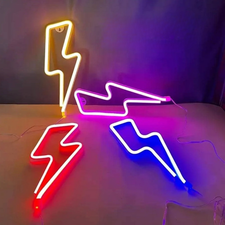 Lightning Neon Light (4 Color Options)