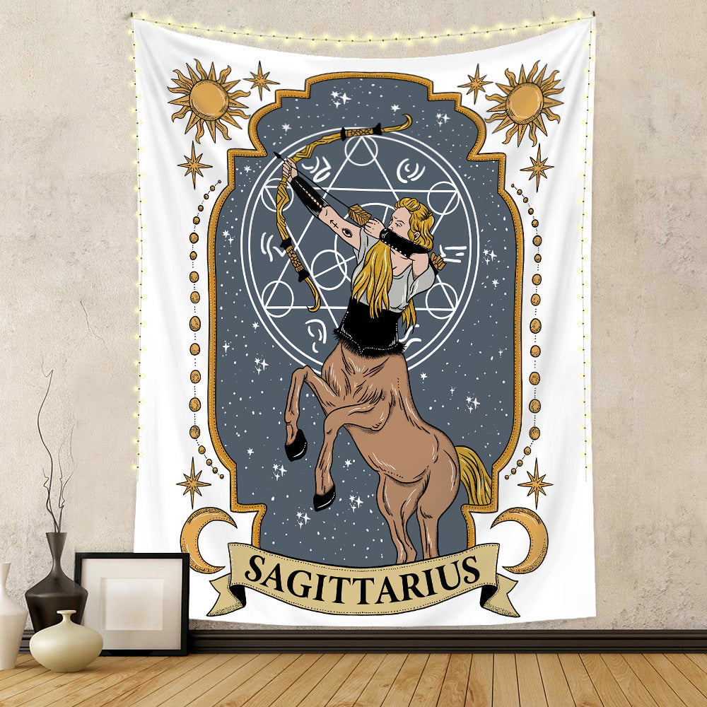 VibeCore Astrological Sign Tapestry Sagittarius