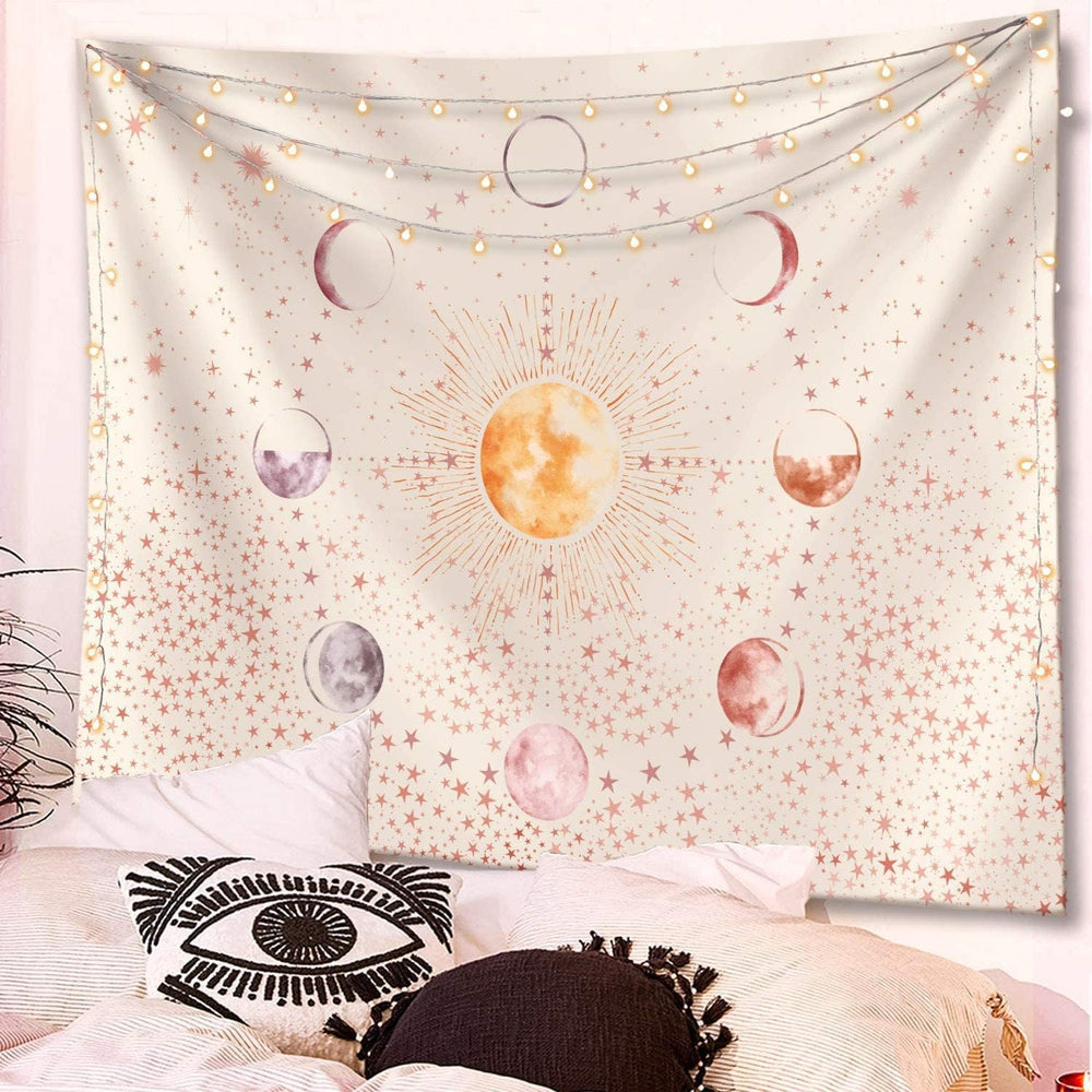 VibeCore Balance Of The Universe Tapestry In Bedroom