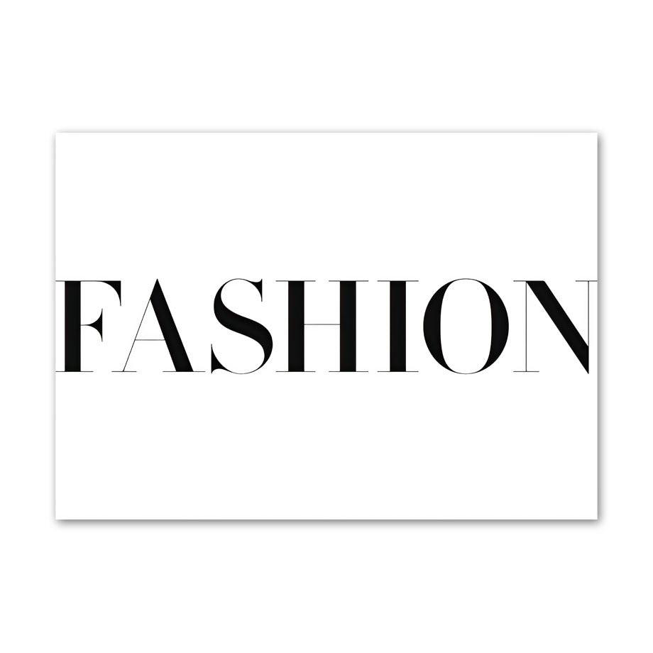 VibeCore Black & White Paris Canvas Prints Option K: Fashion