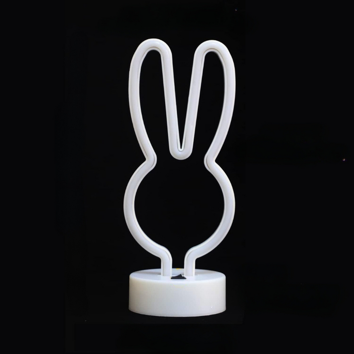 VibeCore Bunny Table Neon Light Unlit