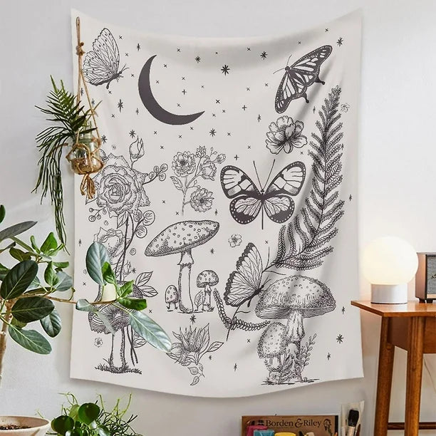 VibeCore Butterfly Kingdom Tapestry