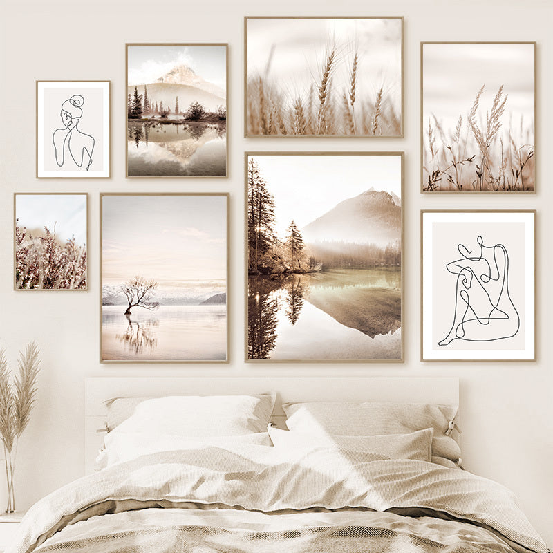 VibeCore Calm Nature Canvas Prints