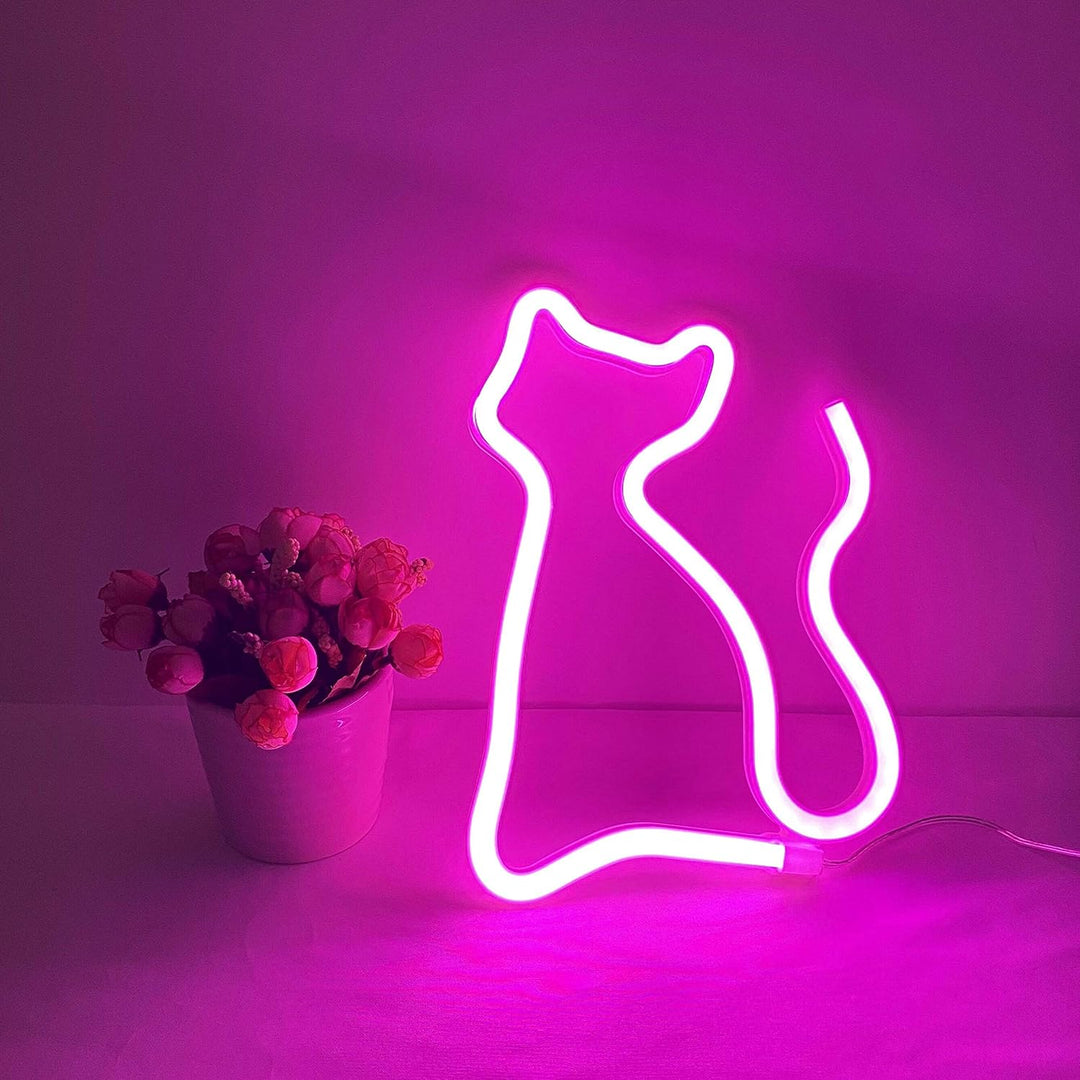 VibeCore Cat Neon Light Pink