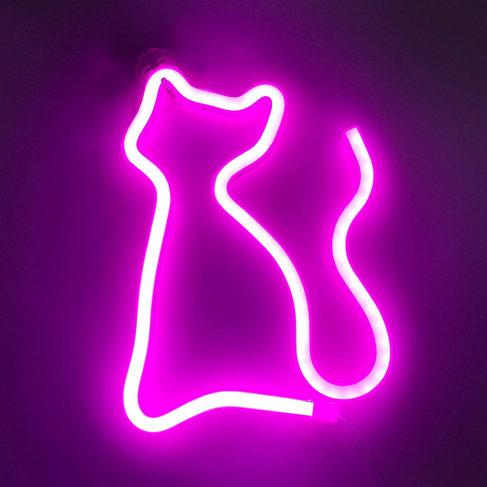 VibeCore Cat Neon Light Pink Close Up