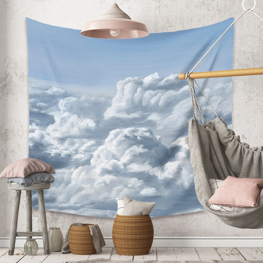 VibeCore Clouds In The Sky Tapestry Hanging