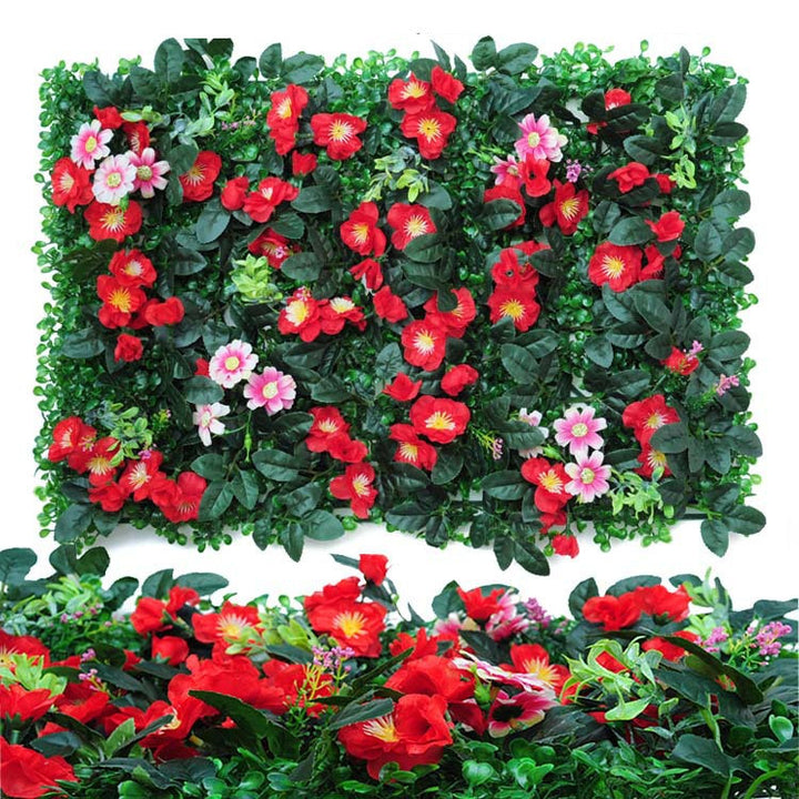 Aesthetic faux boxwood plant wall decoration with lush greenery and realistic texture perfect for indoor and outdoor decor low-maintenance and easy to install