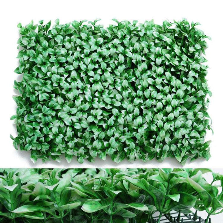 Aesthetic faux boxwood plant wall decoration with lush greenery and realistic texture perfect for indoor and outdoor decor low-maintenance and easy to install