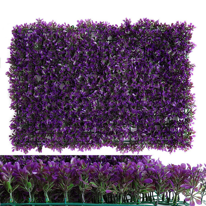 Aesthetic faux boxwood plant wall decoration with lush greenery and realistic texture perfect for indoor and outdoor decor low-maintenance and easy to install
