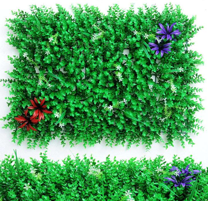 Aesthetic faux boxwood plant wall decoration with lush greenery and realistic texture perfect for indoor and outdoor decor low-maintenance and easy to install