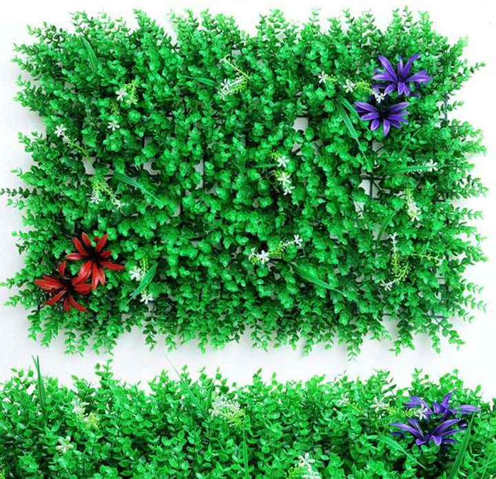 Aesthetic faux boxwood plant wall decoration with lush greenery and realistic texture perfect for indoor and outdoor decor low-maintenance and easy to install