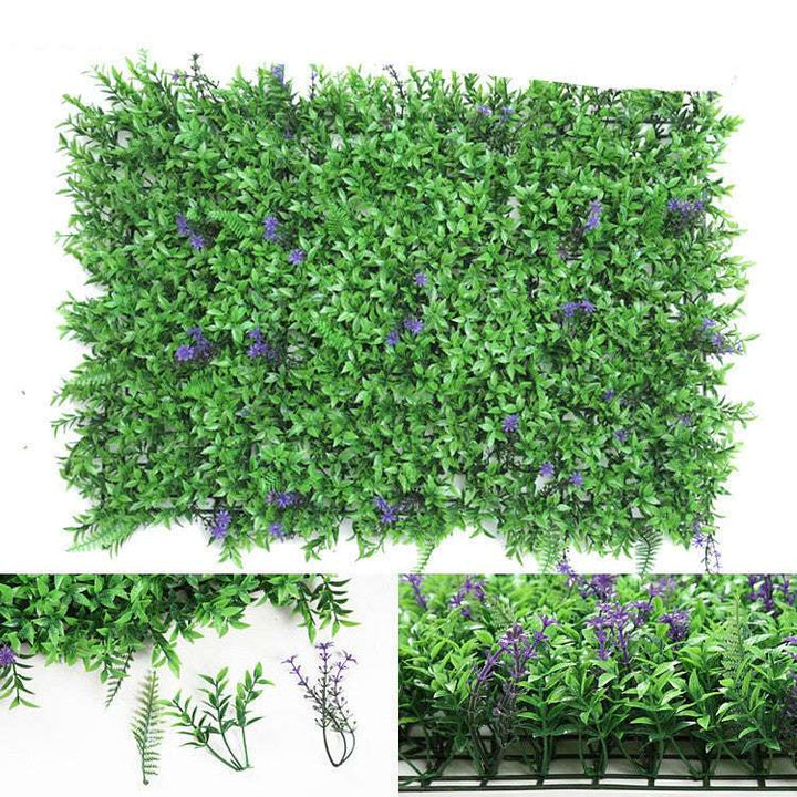 Aesthetic faux boxwood plant wall decoration with lush greenery and realistic texture perfect for indoor and outdoor decor low-maintenance and easy to install
