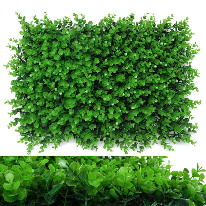 Aesthetic faux boxwood plant wall decoration with lush greenery and realistic texture perfect for indoor and outdoor decor low-maintenance and easy to install