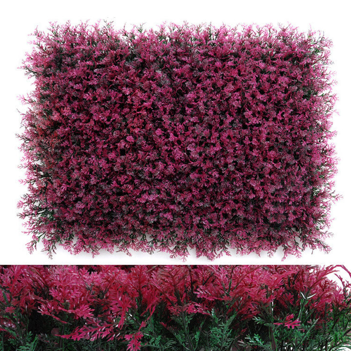 Aesthetic faux boxwood plant wall decoration with lush greenery and realistic texture perfect for indoor and outdoor decor low-maintenance and easy to install
