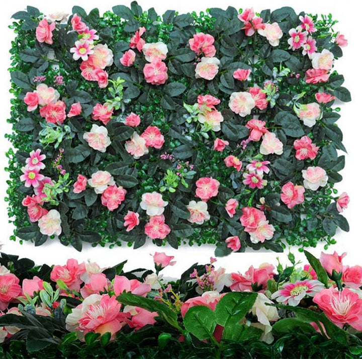 Aesthetic faux boxwood plant wall decoration with lush greenery and realistic texture perfect for indoor and outdoor decor low-maintenance and easy to install