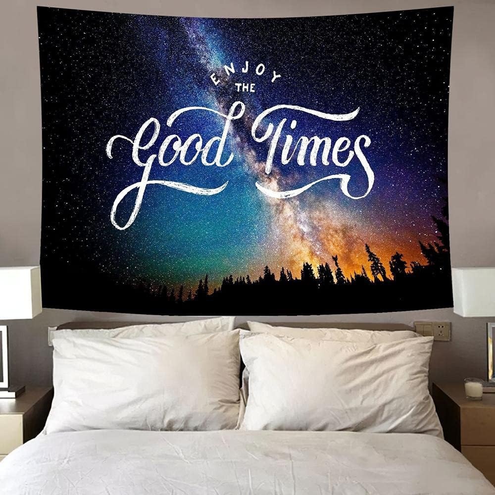 VibeCore Galaxy Good Times Tapestry