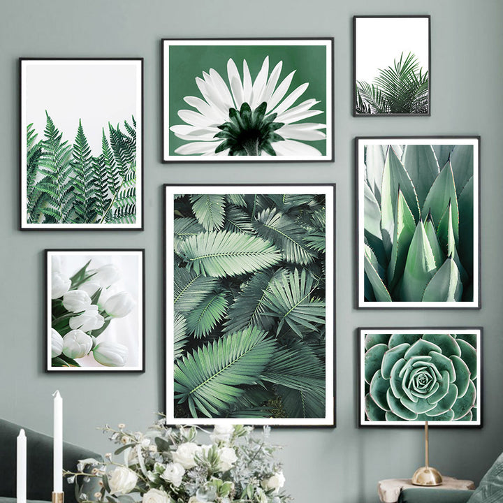 VibeCore Greenery Canvas Prints