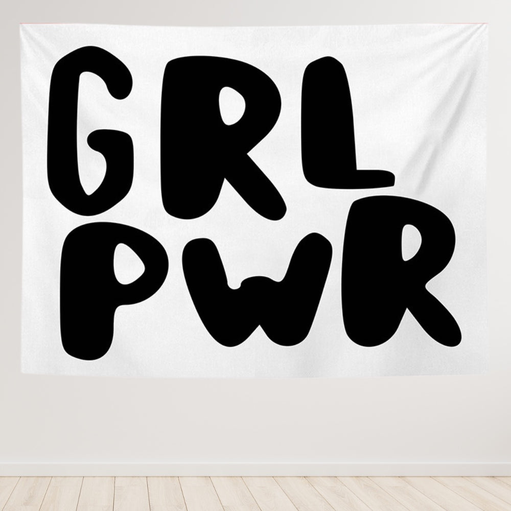 VibeCore Grl Pwr Tapestry Close Up