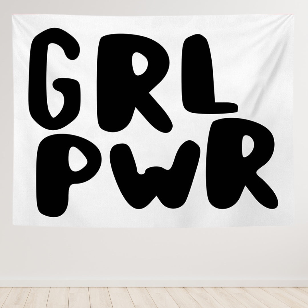 VibeCore Grl Pwr Tapestry Close Up