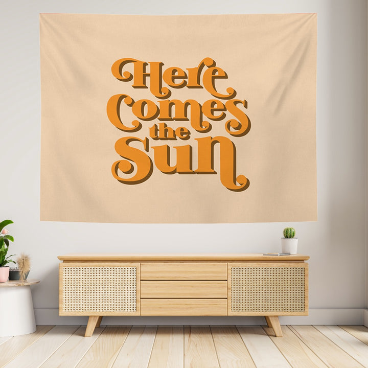 VibeCore Here Comes The Sun Tapestry Hanging