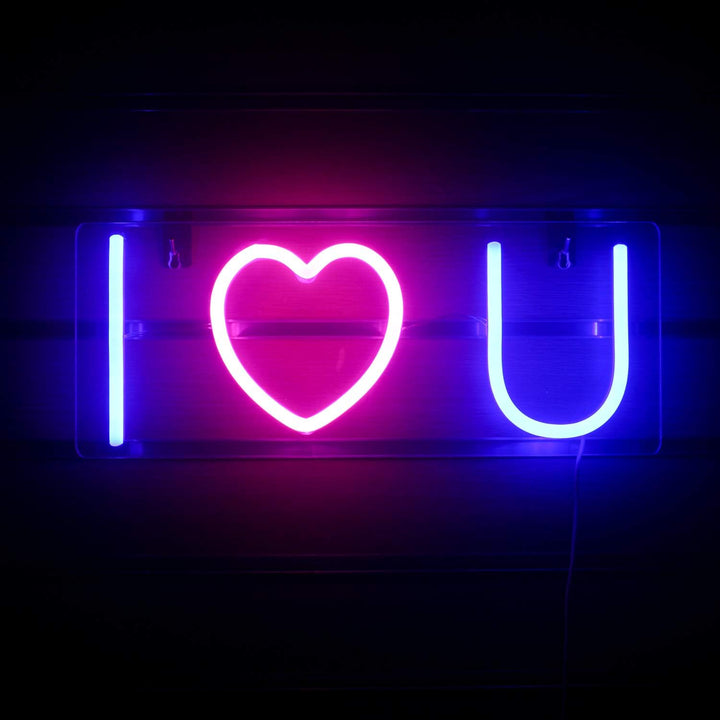 VibeCore I Heart U Neon Light Product View