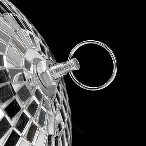 VibeCore Iconic Disco Ball—featuring a convenient handle at the top, making it easy to hang and move around, adding a sparkling, festive touch to any room.