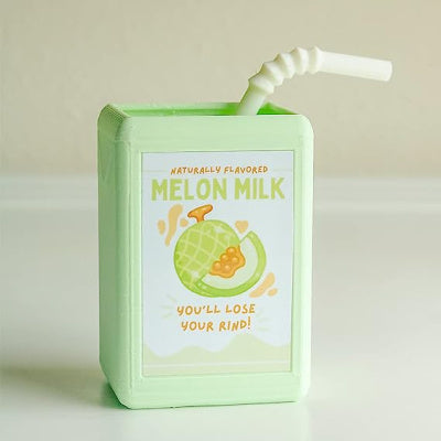 Bring a refreshing touch to your space with the VibeCore Juice Box Planter in Melon Milk! Designed to mimic the look of a fruity melon milk drink, this playful resin planter adds a unique and nostalgic flair to any room. Perfect for small plants or succulents, it’s a fun and quirky decor piece for your desk, windowsill, or shelf. The soft pastel melon milk color brings a cheerful pop to your space, making it an ideal choice for anyone looking to add a fun, eclectic twist to their room decor.