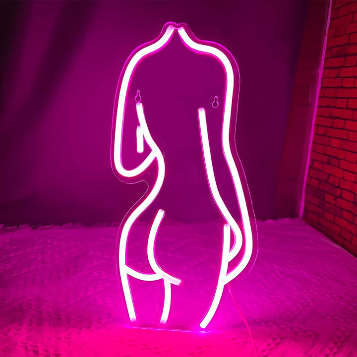 VibeCore Model Neon Light Close Up