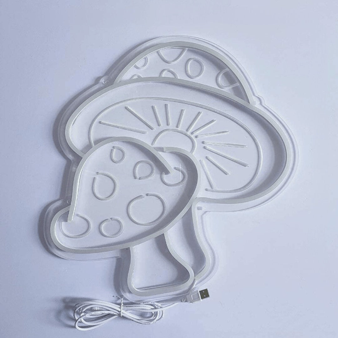 VibeCore Mushroom Neon Light Unlit