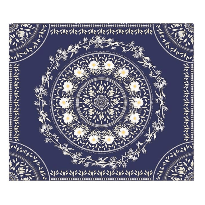 VibeCore Navy Mandala Tapestry Product View