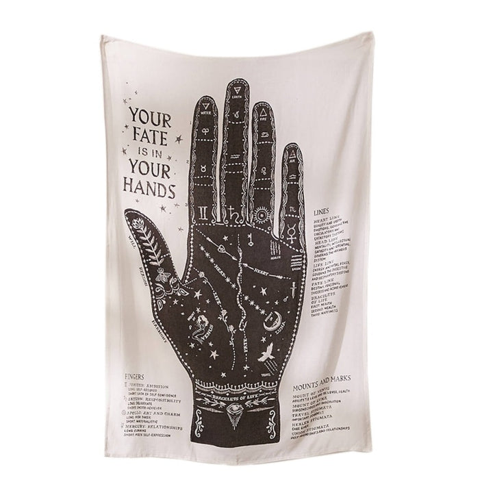 VibeCore Palm Reading Tapestry Product View