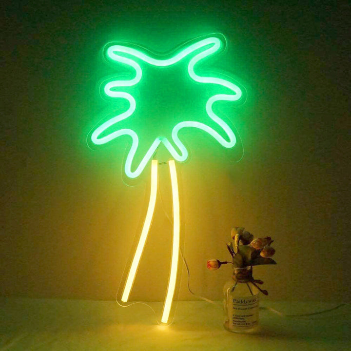VibeCore Palm Tree Neon Light