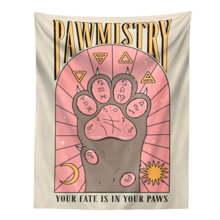 VibeCore Pawmistry Tapestry Product View