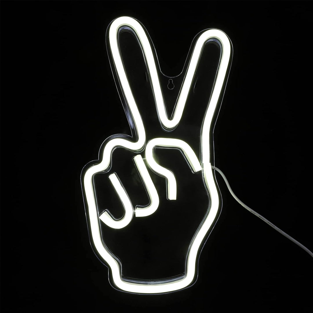 VibeCore Peace Out Neon Light In Dark
