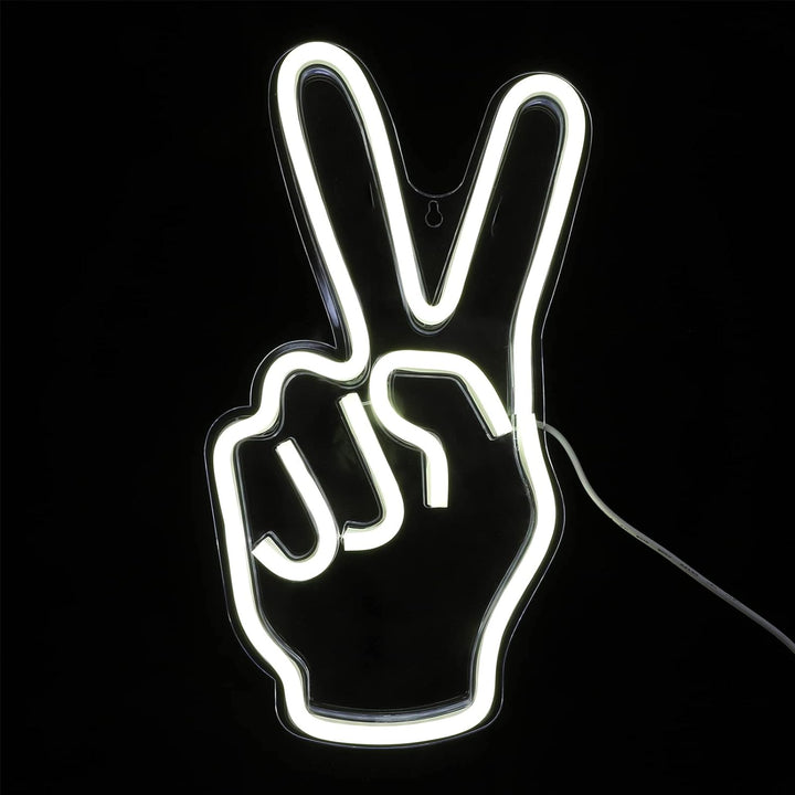 VibeCore Peace Out Neon Light In Dark