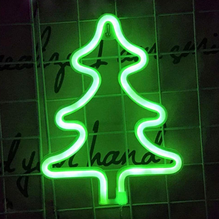 VibeCore Pine Tree Neon Light