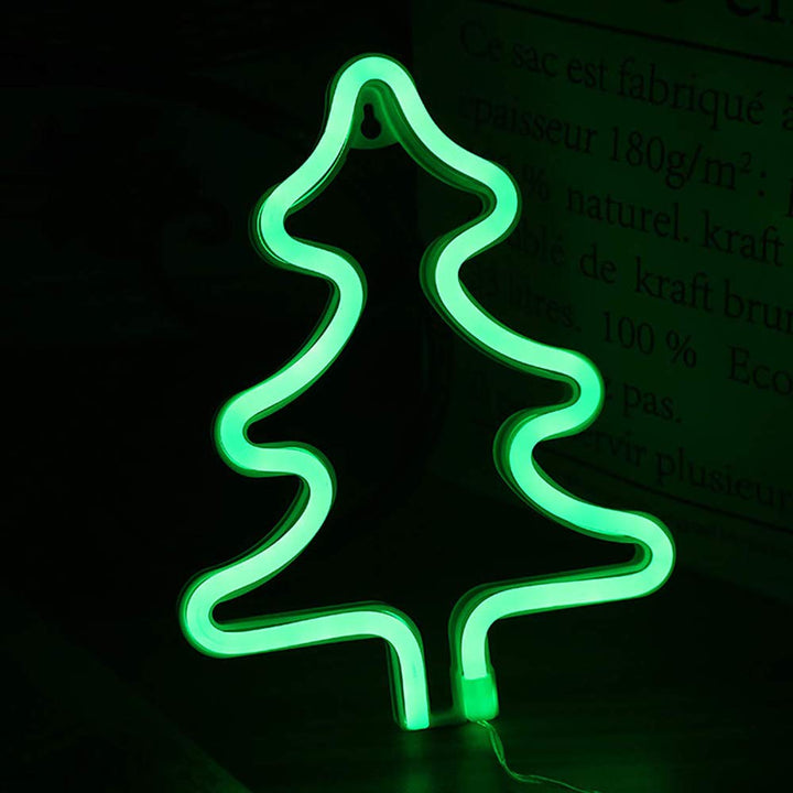 VibeCore Pine Tree Neon Light In The Dark