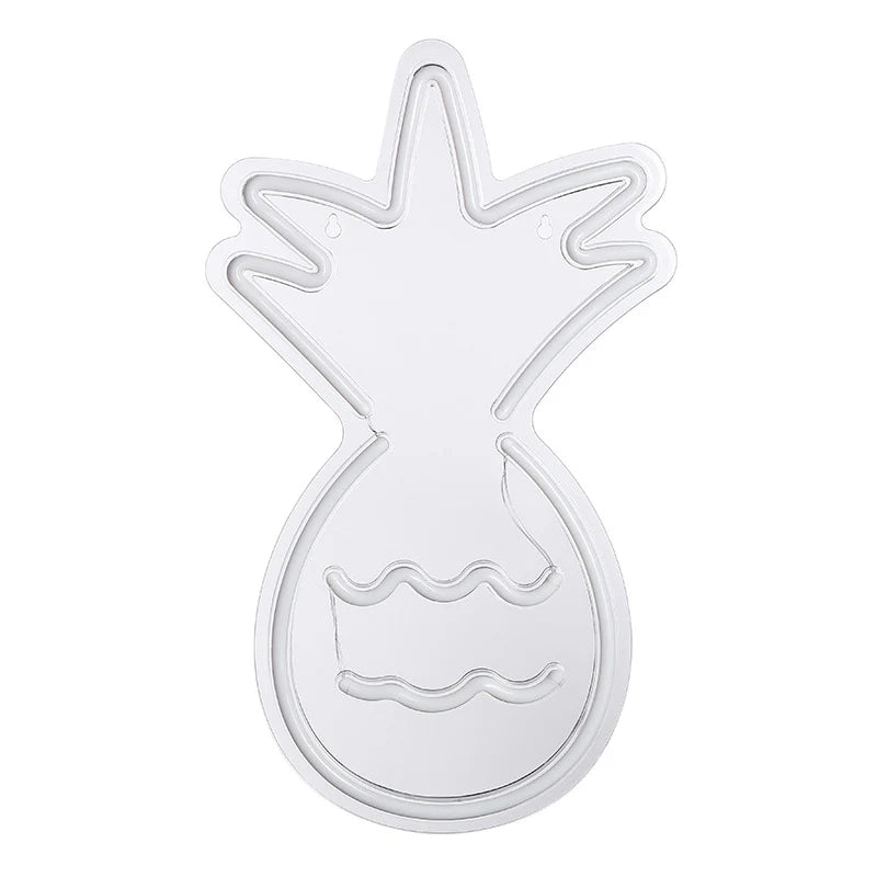 VibeCore Pineapple Neon Light Unlit