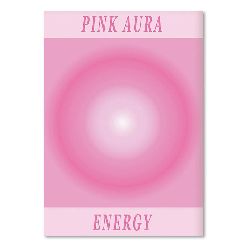 "VibeCore Pink Divine Feminine Canvas Posters" showcasing a beautiful pink aura energy design. The soft, calming gradient creates a serene atmosphere, embodying spiritual empowerment and positivity. This aesthetic poster adds a vibrant, empowering touch to any bedroom, dorm, or apartment. Perfect for those embracing divine feminine energy.