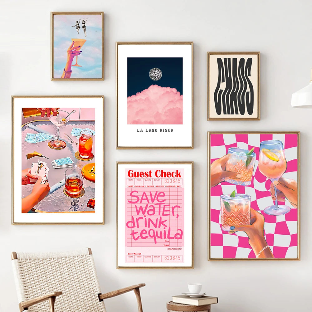 VibeCore Queen of Hearts Canvas Prints