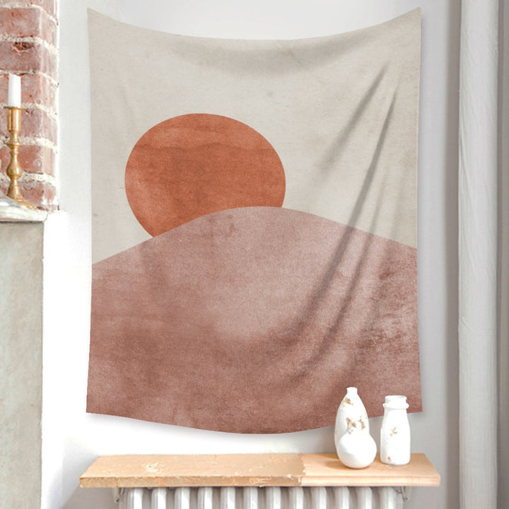 VibeCore Rising Mountain Sun Tapestry