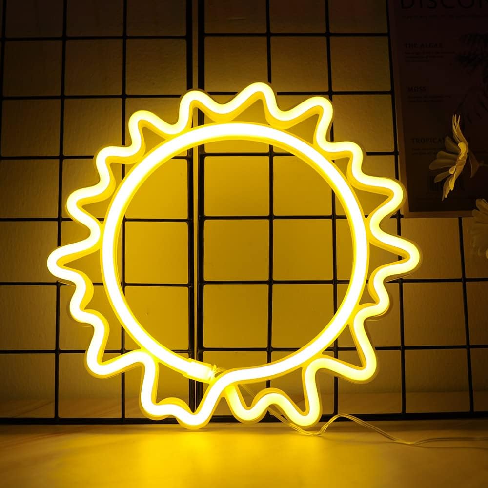 VibeCore Sun Neon Light