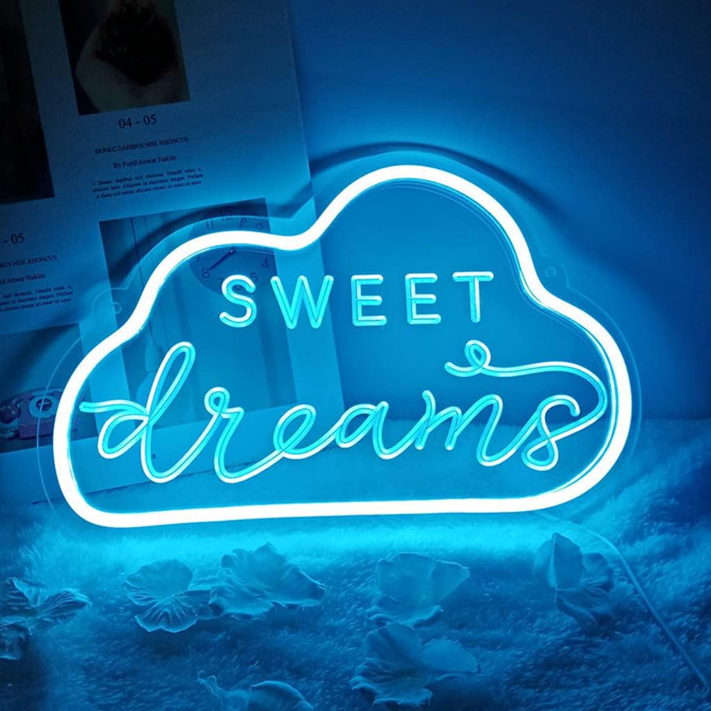 VibeCore Sweet Dreams Neon Light Blue